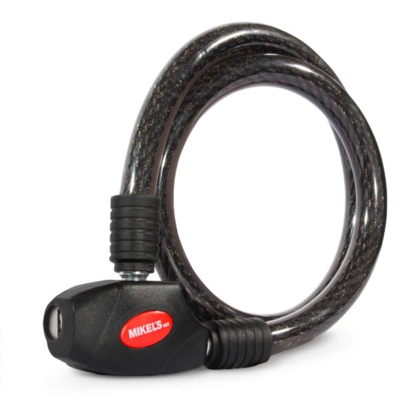 Candado Bicicleta Moto Cable Flexible 1.5mm X 80cm Mikels