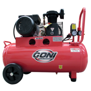 Compresor de banda de 1 HP y tanque de 50 litros Modelo 9305