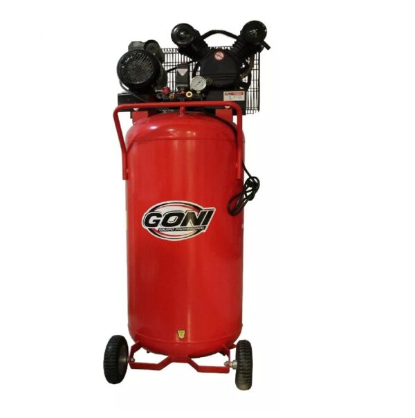 Compresor de aire eléctrico Goni 990 200L 5hp 127V Rojo