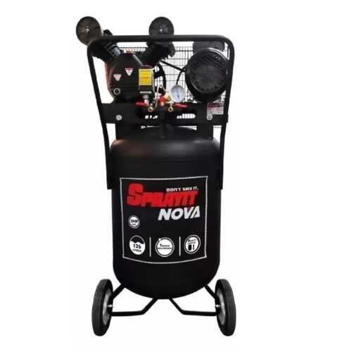 Compresor De Banda Lubricado Nova 5hp 126lts Sprayit By Goni