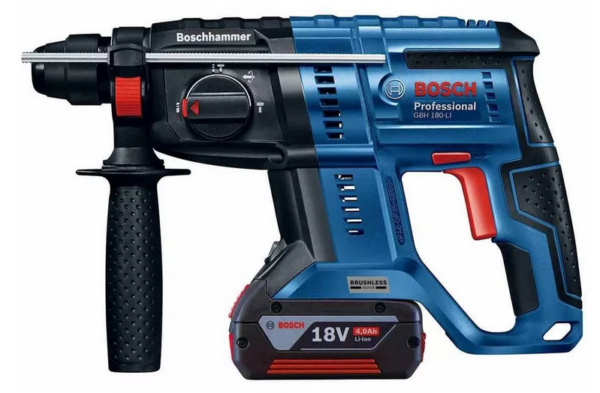 Martillo perforador Bosch GBH 180-LI 18V 2 baterías y maletín