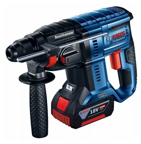 Martillo perforador Bosch GBH 180-LI 18V 2 baterías y maletín