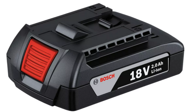 Taladro percutor 1/2" Bosch GSB 185-LI 18V 1 bat, 23 acc y maletín