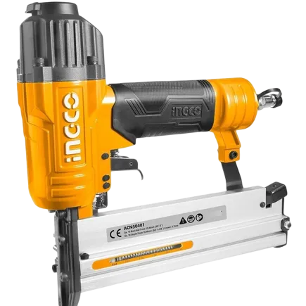Clavadora Neumática Ingco Calibre 18 Con Clavos Y Grapas
