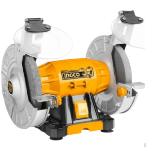 Esmeril De Banco 6 150w Ubg61502 Ingco Color Amarillo Frecuencia 60 Hz