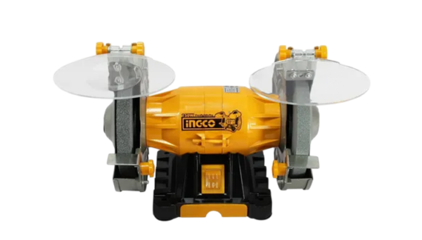 Esmeril De Banco 6 150w Ubg61502 Ingco Color Amarillo Frecuencia 60 Hz