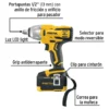 Llave De Impacto Inalámbrica 1/2 20v Mango Antiderrapante