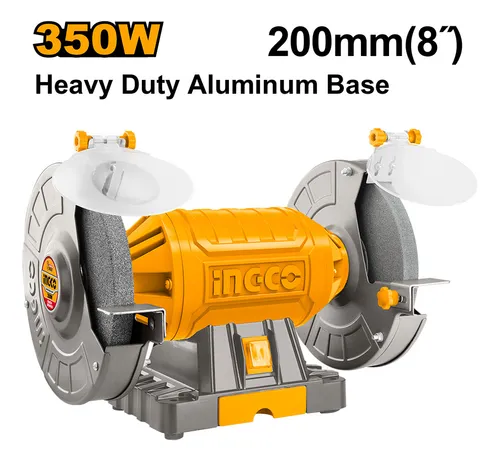 Esmeril De Banco 8 350 W 3,450 Rpm Ingco Ubg83502