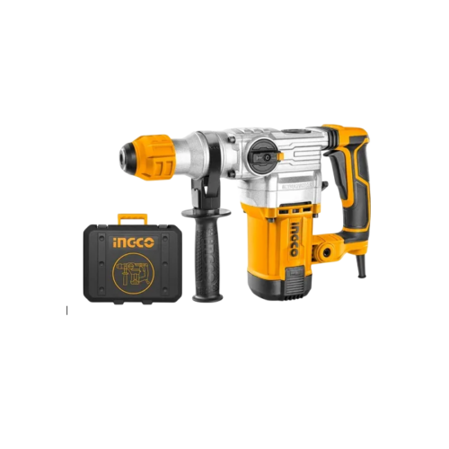 Rotomartillo 1500 W Ingco 120 V Sds Plus Profesional Brocas Color Amarillo