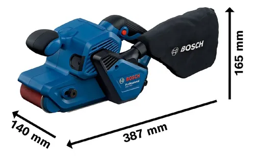 Lajadora De Banda Bosch Gbs 750 - 850w 06012c10g0 3x21 In