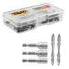 Kit Atornillador de Impacto Inalambrico Ingco 1/4 Brushless + Taladro Rotomartillo Inalámbrico Ingco 1/2 Brushless 2 Baterías Maletin UCKLI20277
