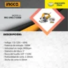 Ranuradora De Concreto Sierra Corte Pared 1500w Ingco Color Amarillo Frecuencia 60 Hz