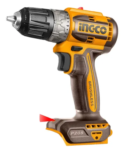 Kit Atornillador de Impacto Inalambrico Ingco 1/4 Brushless + Taladro Rotomartillo Inalámbrico Ingco 1/2 Brushless 2 Baterías Maletin UCKLI20277