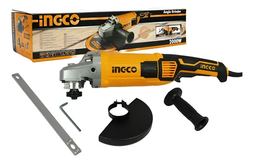 Esmeriladora Angular 7 2000w 8,450 Rpm Industrial Uag200018