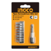 Ff Juego De 9 Puntas Magneticas Atornillador Ingco Aksd0071
