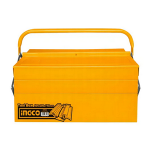Caja Metalica Para Herramientas Industrial 40x20x19,5cm Color Naranja