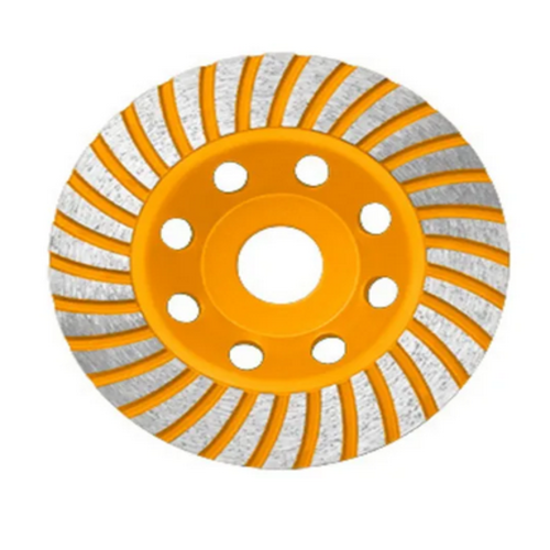 Disco Diamante Turbo Copa 5 Ingco Color Amarillo Cgw011251