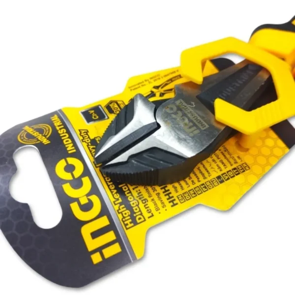 Pinza De Corte Diagonal 7 Industrial Ingco Hhhdcp28180 Negro