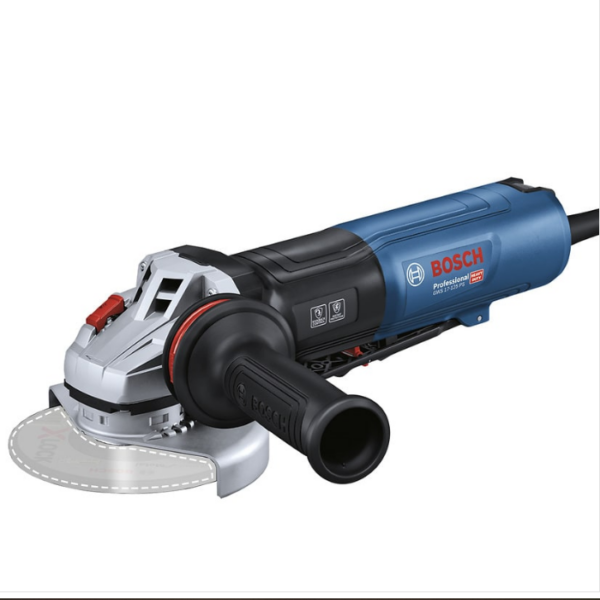 Potencia profesional: esmeril Bosch GWS 17-125 PS de 1,700 W con velocidad ajustable”