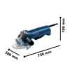 Mini esmeril angular de 5" Bosch GWS 9-125 P 900W, 127V
