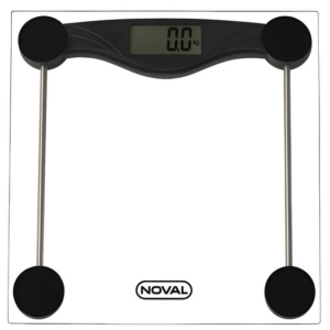 Báscula Digital Noval Eb-9015 Vidrio Tem 180kg Peso Corporal - Blanco