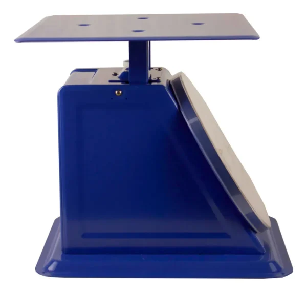 Báscula Mecánica Industrial De Muelle 60 Kg Noval 30x30cm - Azul