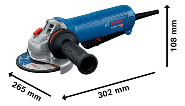 Esmeril Bosch Gws 12-125 P 127v Azul 50/60 Hz