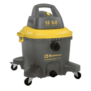 Aspiradora Seco Mojado Trabajo Rudo Koblenz Wd-12 C4 12 Gal Color Negro De Amarillo