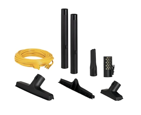 Aspiradora Seco Mojado Trabajo Rudo Koblenz Wd-12 C4 12 Gal Color Negro De Amarillo