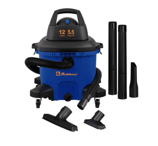 Aspiradora Koblenz Wd-12 L4 Seco Mojado 12 Gal Color Azul/Negro