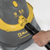 Aspiradora Seco Mojado Trabajo Rudo Koblenz Wd-9 C212 9 Gal Negro Con Amarillo