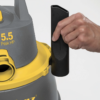 Aspiradora Seco Mojado Trabajo Rudo Koblenz Wd-9 C212 9 Gal Negro Con Amarillo