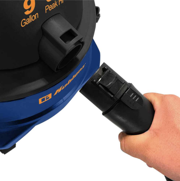 Aspiradora Seco Mojado Koblenz Wd-9 L212 de 9 Galones 5.0 Hp Función 3 en 1 para Secos, Líquidos y Sopleteo Filtro PlisadoColor Azul/Negro