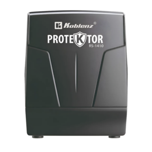 Regulador De Voltaje 8 Contactos Koblenz RS-1410, Para Hogar y Oficina, 1410Va / 700W, Luz Led, 120 V, Color Negro