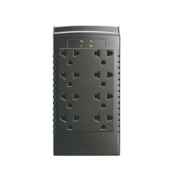 Regulador De Voltaje 8 Contactos Koblenz RS-1410, Para Hogar y Oficina, 1410Va / 700W, Luz Led, 120 V, Color Negro