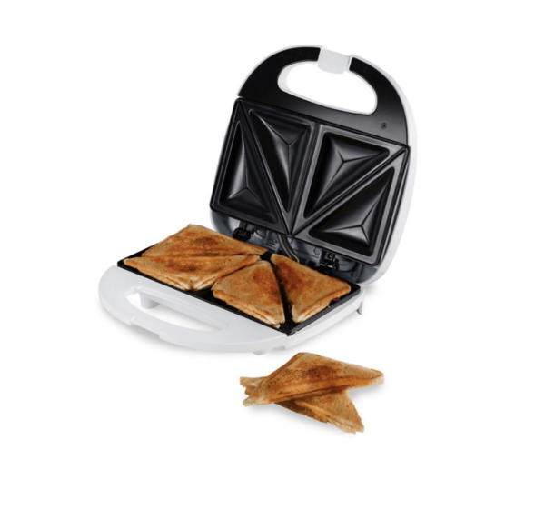 Sandwichera Placa Antiadherente Blanca Skm-800-bi Koblenz Color Blanco