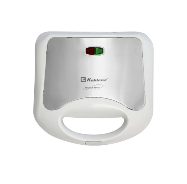 Sandwichera Placa Antiadherente Blanca Skm-800-bi Koblenz Color Blanco