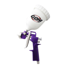 Pistola De Gravedad Hibrida 2.0 Mm 33015 Goni Morado