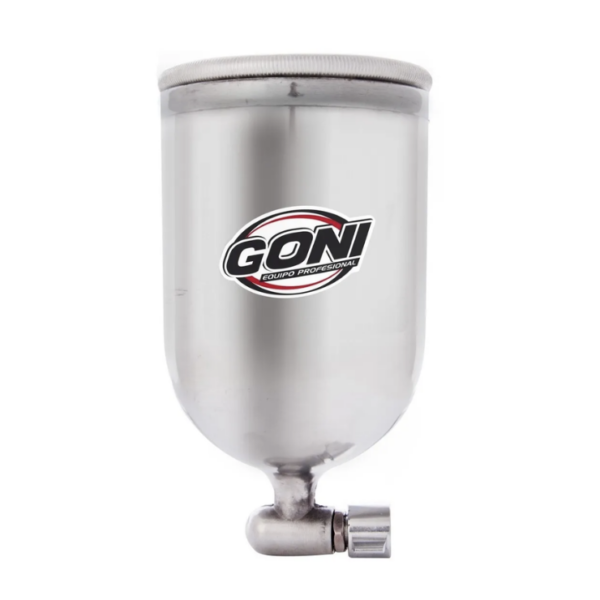 Vaso Giratorio De Aluminio Para Pistola De Gravedad De 400ml