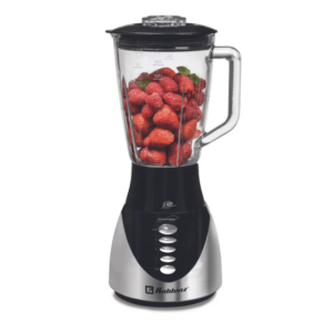 Licuadora Súper Chef Koblenz®, 3 Vel. + 2 Pulsos, Vaso 1.5 L Color Negro