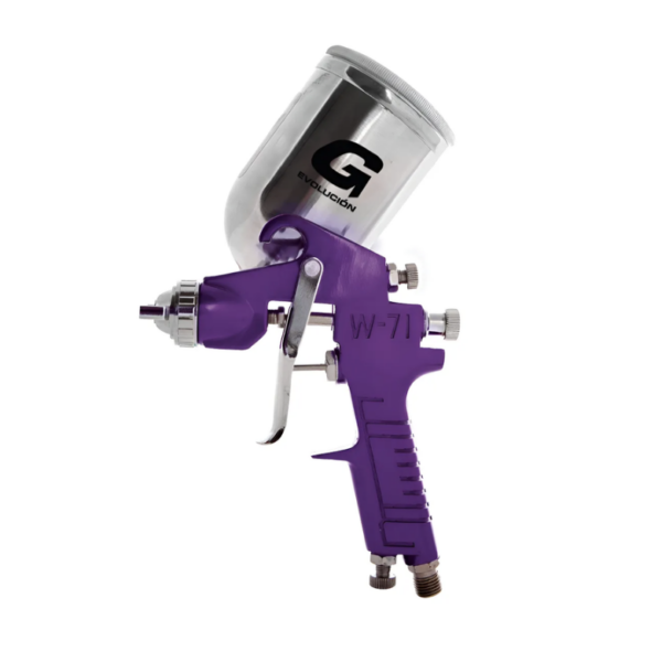 Pistola Para Pintar De Gravedad De Alta Pulverización 2.0mm