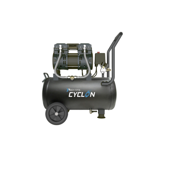 Compresor de Aire Silencioso 2HP Goni 24L 116 PSI Portátil Eléctrico