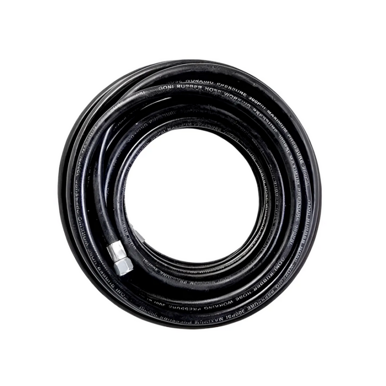 Manguera Para Compresor De 1/4 Uso Rudo 10m Goni Gon194 Negro