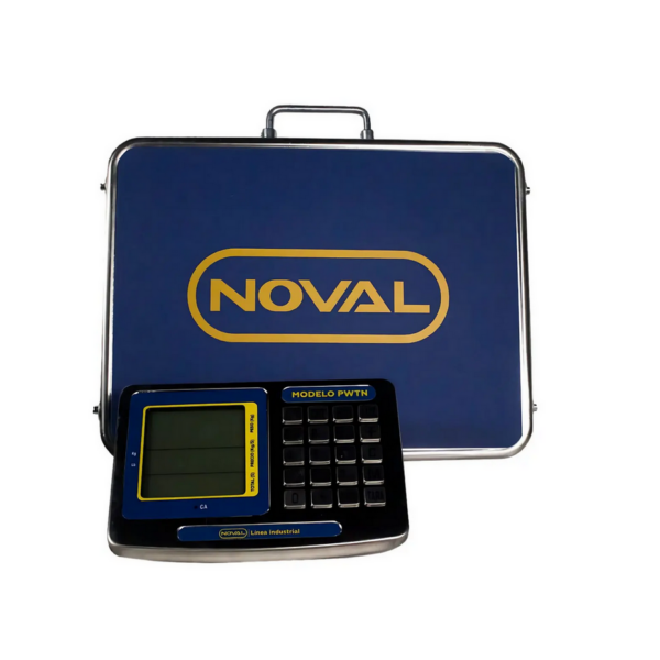 Báscula industrial digital Noval PW TN 300kg gris 73 cm x 47 cm
