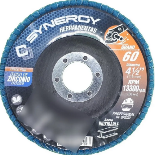 Disco Flap Laminado 4-1/2'' Grano 60 Doz60