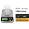 Bascula Gramera Precisión Bapre 1 Kg / 0.1 - Rhino