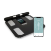 Bascula Digital Corporal 8 Electrodos Rhino 180kg Con App Color Negro