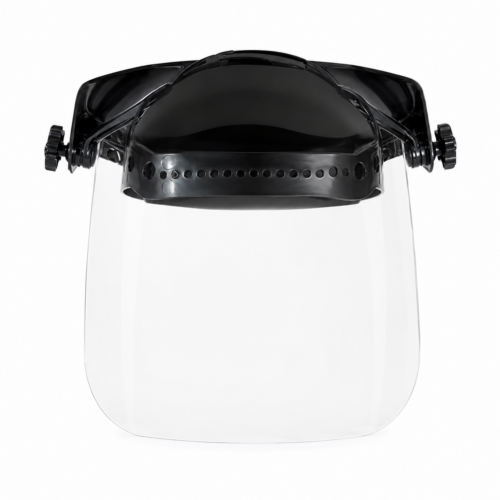 Protector Facial Visor 21 Y 30 Cm 3pf-300t Infra Color Negro