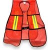 D_NQ_NP_2X_953899-MLM76405671612_052024-F Chaleco De Seguridad Malla Naranja Con Reflejante