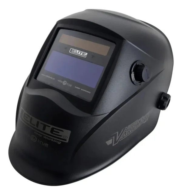 Careta Electronica Soldadura Elite Variomatic 401 Color Negro Lisa